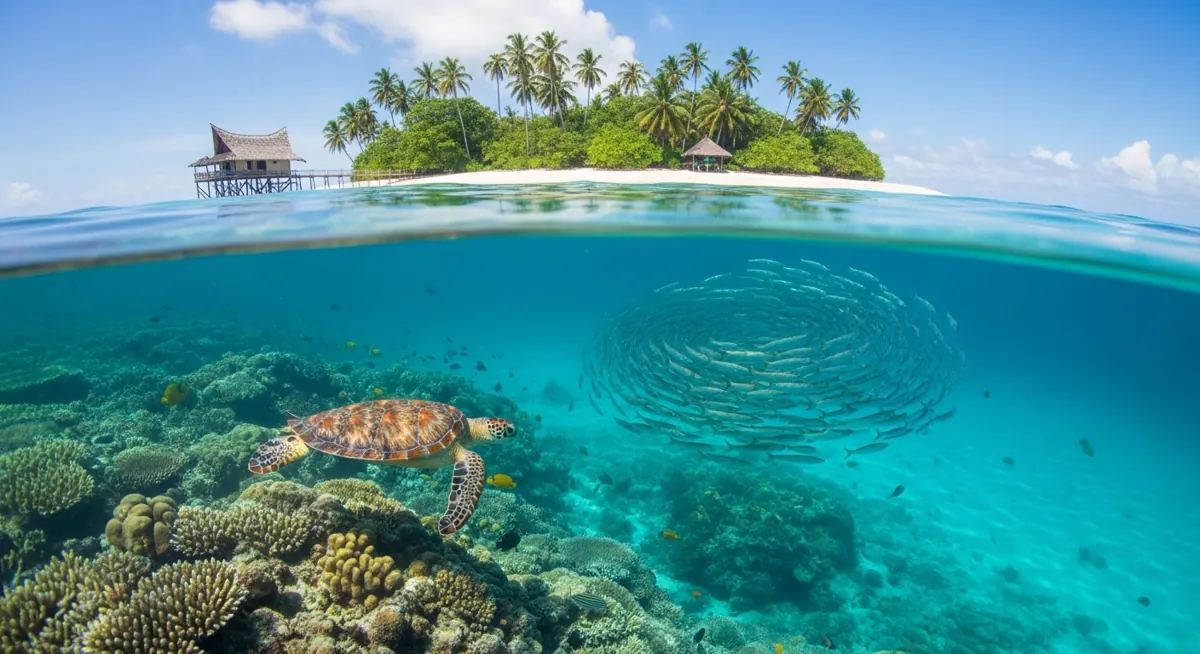 Diving Maratua’s Turtle Traffic site: what you need to know